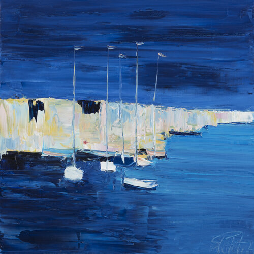 Normandie le silence sauvage de la nature par Sophie Petetin, Peinture en vente sur Singulart