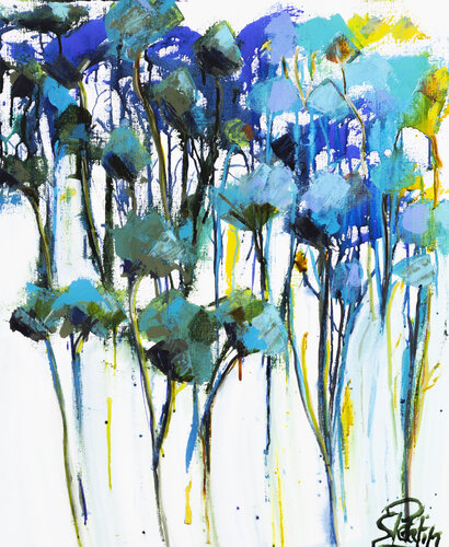 le chant des arbres van Sophie Petetin, Schilderij te koop op Singulart