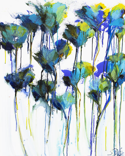 le chant de la nature van Sophie Petetin, Schilderij te koop op Singulart