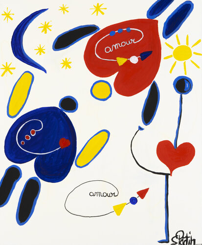 LES AILES DE L'AMOUR by Sophie Petetin, Painting for Sale on Singulart