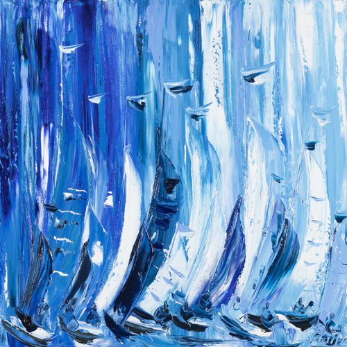 LES REGATTES BLEUES Sophie Petetin