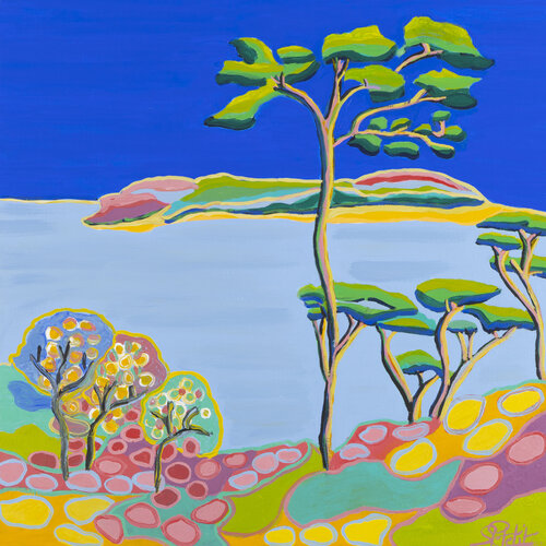 MON PETIT COIN DE PARADIS by Sophie Petetin, Painting for Sale on Singulart