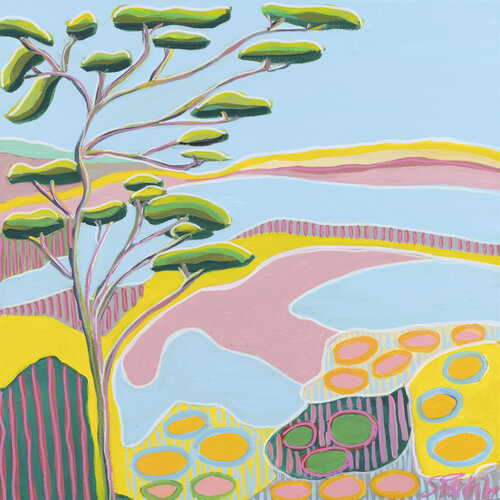 MON PETIT COIN DE PARADIS LA PLAGE van Sophie Petetin, Schilderij te koop op Singulart