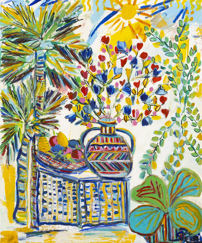 MON JARDIN INTERIEUR by Sophie Petetin, Painting for Sale on Singulart