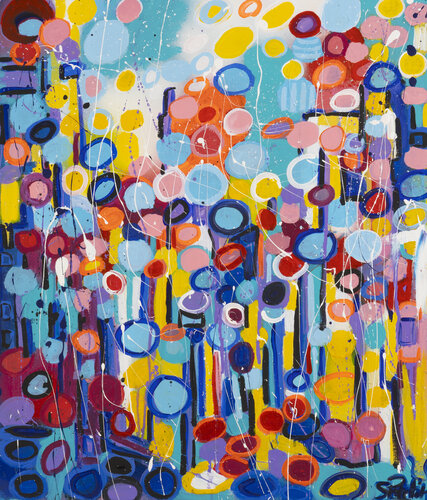 Nuit urbaine von Sophie Petetin, Druck kaufen auf Singulart