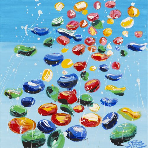 Une pluie de Bonheur  édition by Sophie Petetin, 인쇄 for Sale on Singulart