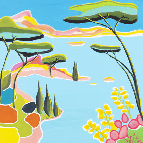 Sud j'aime tes couleurs édition von Sophie Petetin, Druck kaufen auf Singulart