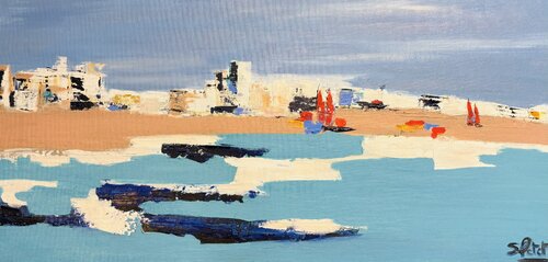 LA BAULE SOUVENIR von Sophie Petetin, Malerei kaufen auf Singulart