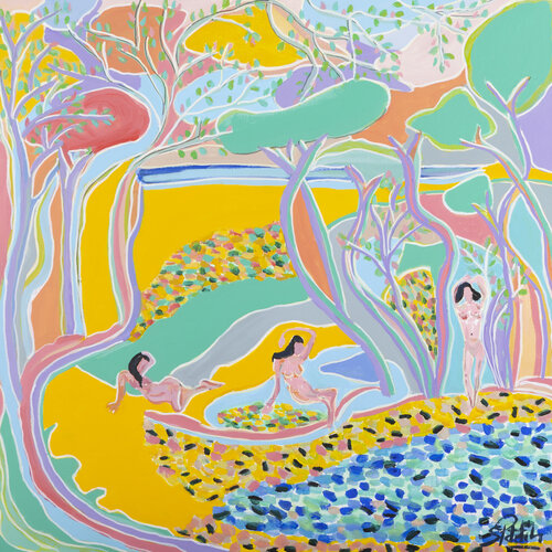 La joie de vivre van Sophie Petetin, Schilderij te koop op Singulart