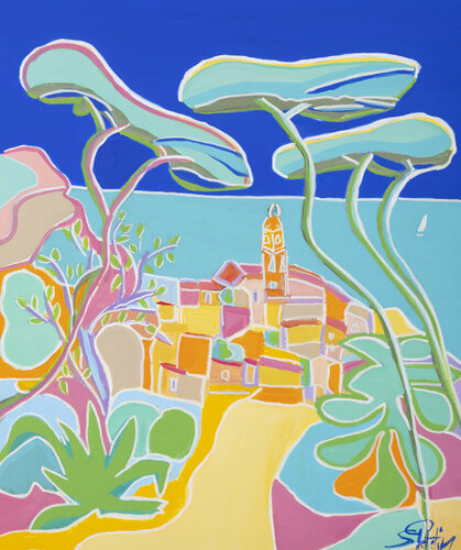 Hello Saint Tropez von Sophie Petetin, Malerei kaufen auf Singulart