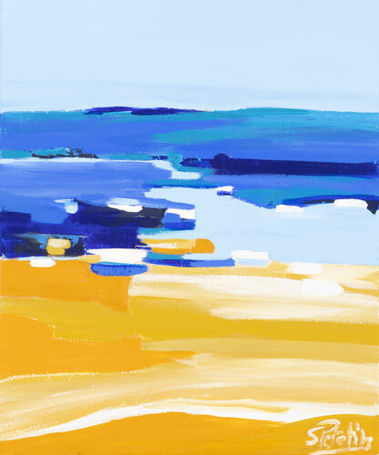 Côté mer tout simplement by Sophie Petetin, Painting for Sale on Singulart