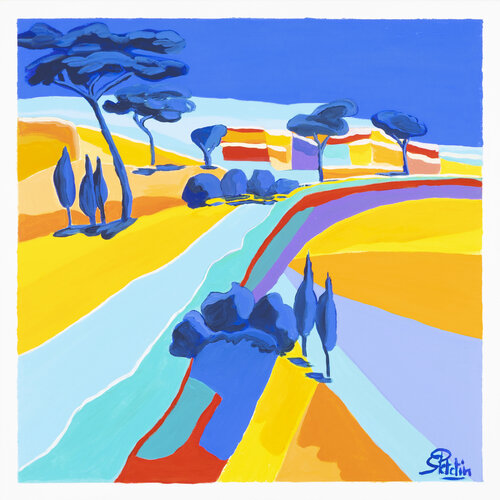 Sur le chemin coloré de ma petite Provence Sophie Petetin