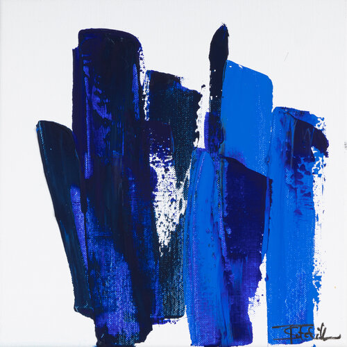 just blue di Sophie Petetin, Pittura in vendita su Singulart