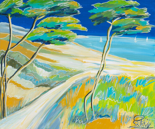 Nez au vent by Sophie Petetin, Painting for Sale on Singulart