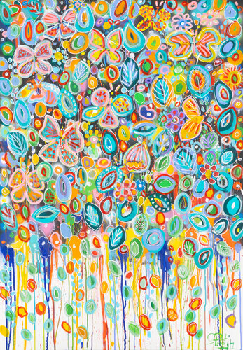 La liberté de la nature van Sophie Petetin, Schilderij te koop op Singulart