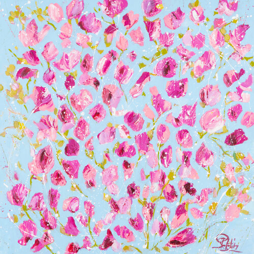 Le printemps des magnolias by Sophie Petetin, Painting for Sale on Singulart