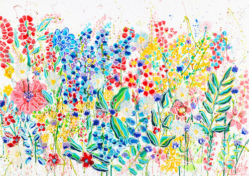 Le souffle de la nature von Sophie Petetin, Malerei kaufen auf Singulart
