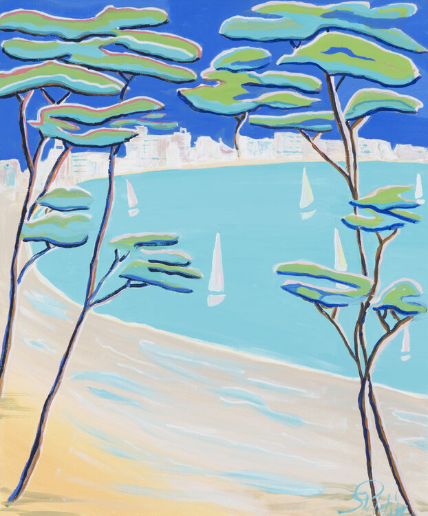 Viens sous les pins avec moi à la Baule Sophie Petetin