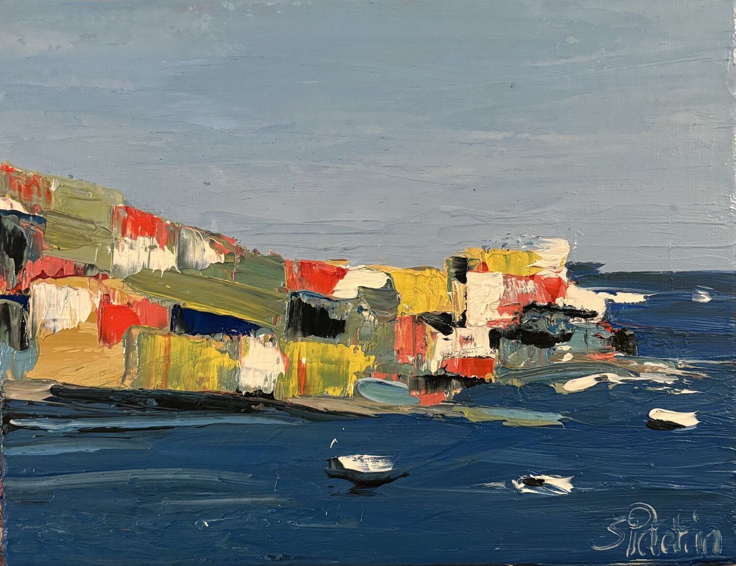Tour simplement le sud Sainte Maxime au loin Sophie Petetin