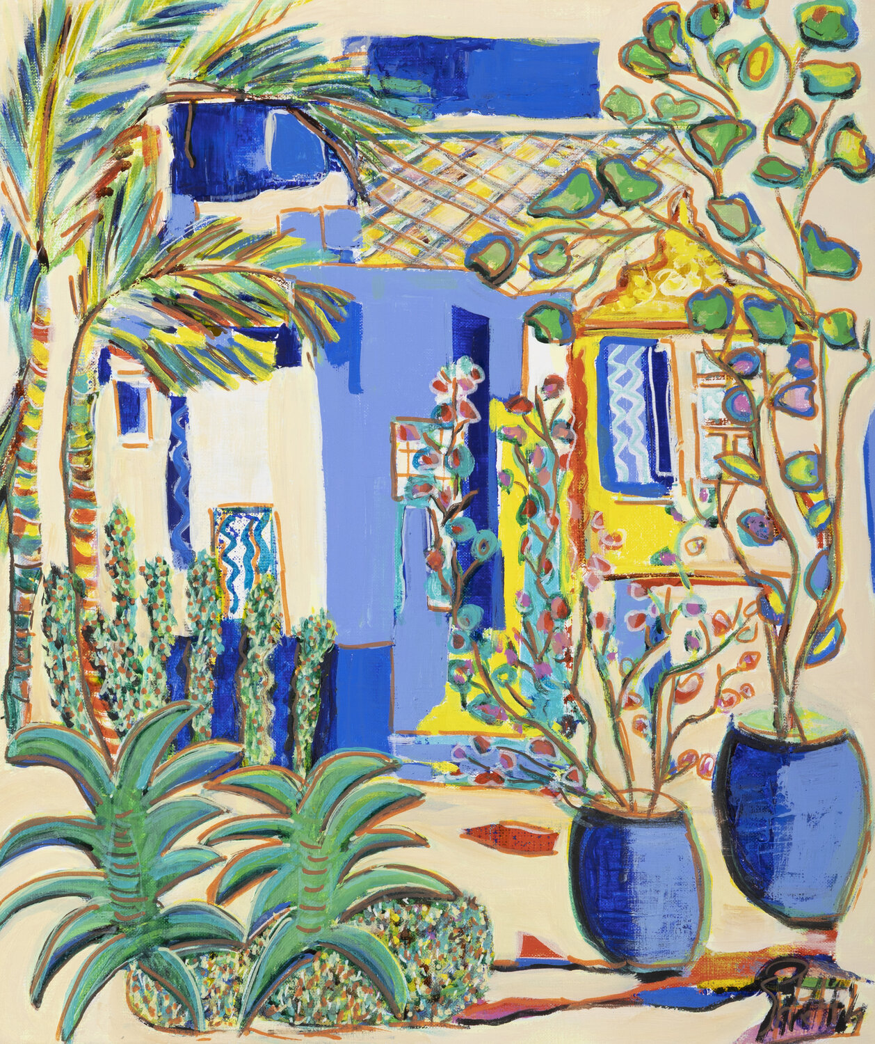 Majorelle le temps passe Sophie Petetin