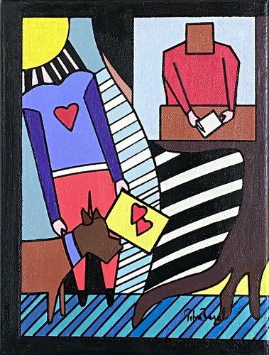 Ein kleiner Halt by Petra Baral, Painting for Sale on Singulart