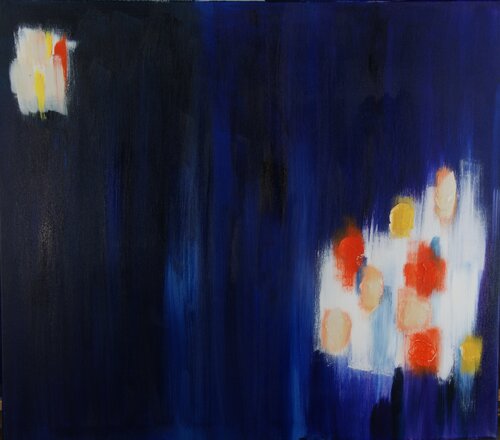 Midnight Kiss by Monique Dufour, 油畫 for Sale on Singulart