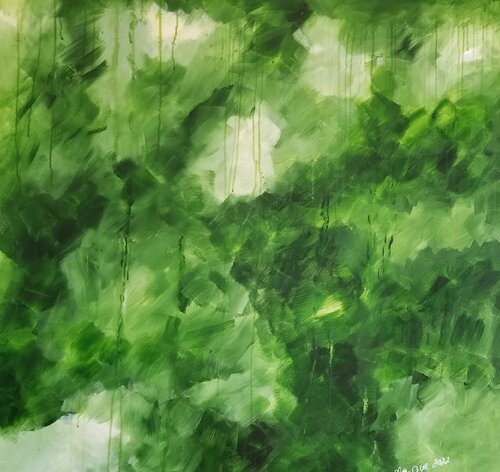 Rain Forest II von Monique Dufour, Malerei kaufen auf Singulart