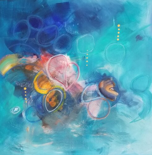 Alchemy of Life (Finalist) von Monique Dufour, Malerei kaufen auf Singulart