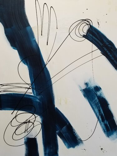 Threads (Award Winner) di Monique Dufour, Pittura in vendita su Singulart