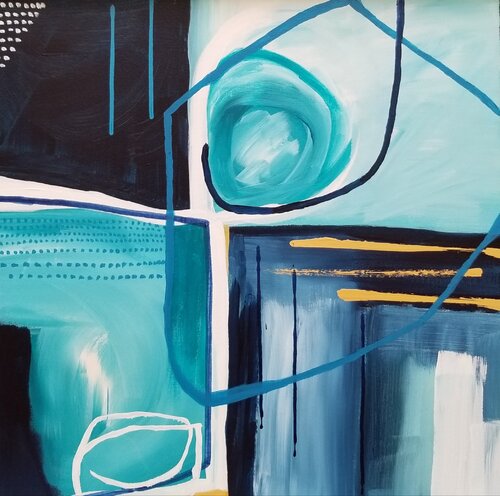 No Regrets (Award Winner) van Monique Dufour, Schilderij te koop op Singulart