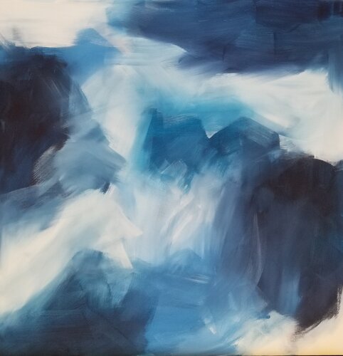 Ain't no mountain high enough von Monique Dufour, Malerei kaufen auf Singulart