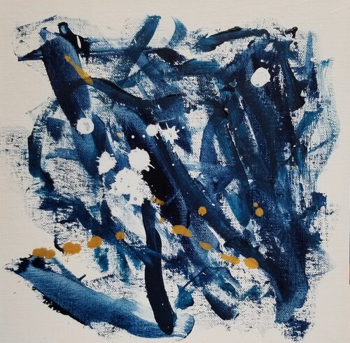 Drops of Wisdom di Monique Dufour, Pittura in vendita su Singulart