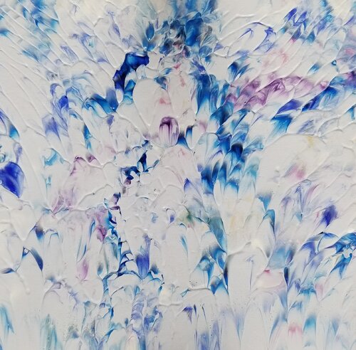 Feathers 1 di Monique Dufour, Pittura in vendita su Singulart
