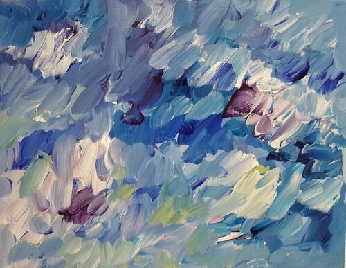 Monet Inspired di Monique Dufour, Pittura in vendita su Singulart