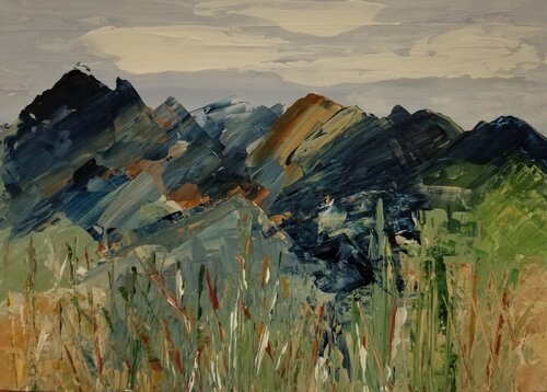 Near and Far - No 3 von Monique Dufour, Malerei kaufen auf Singulart