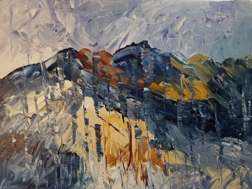 Near and Far - No 5 von Monique Dufour, Malerei kaufen auf Singulart