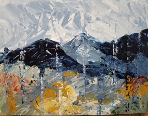 Near and Far - No 7 van Monique Dufour, Schilderij te koop op Singulart