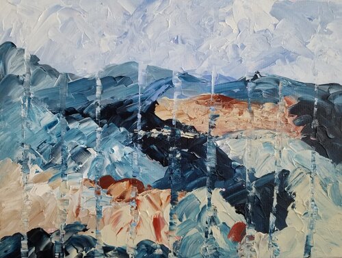 Near and Far - No 8 van Monique Dufour, Schilderij te koop op Singulart