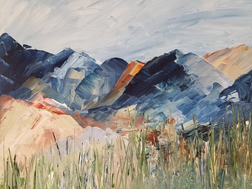 Near and Far - No 16 di Monique Dufour, Pittura in vendita su Singulart