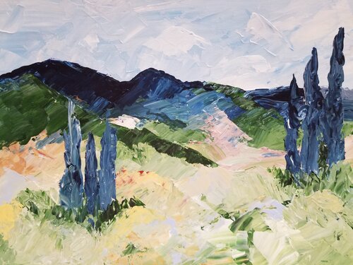 Near and Far - No 18 di Monique Dufour, Pittura in vendita su Singulart