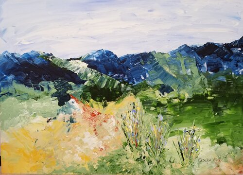 Near and Far - No 25 by Monique Dufour, Painting for Sale on Singulart