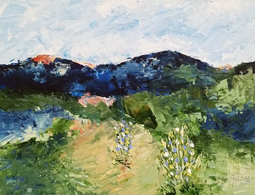 Near and Far - No 30 von Monique Dufour, Malerei kaufen auf Singulart