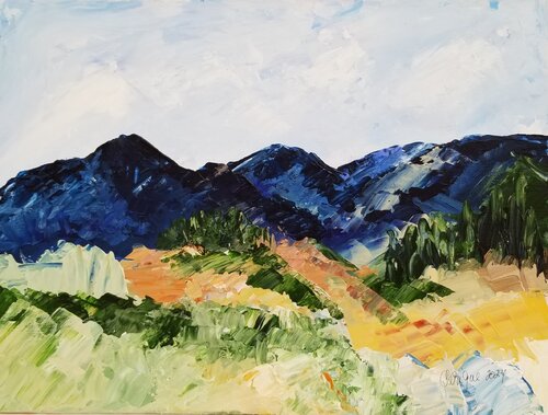 Near and Far - No 31 van Monique Dufour, Schilderij te koop op Singulart