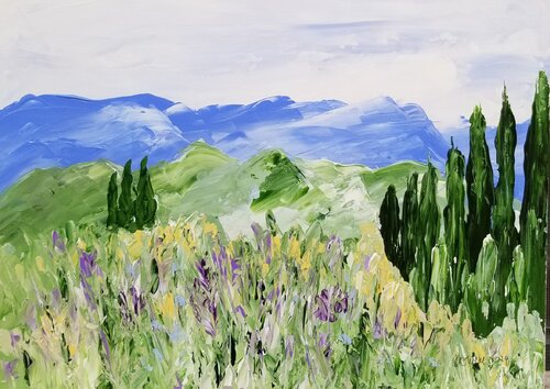 Near and Far - No 38 di Monique Dufour, Pittura in vendita su Singulart