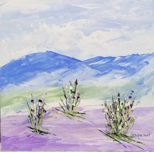 Near and Far - No 37 -Framed von Monique Dufour, Malerei kaufen auf Singulart