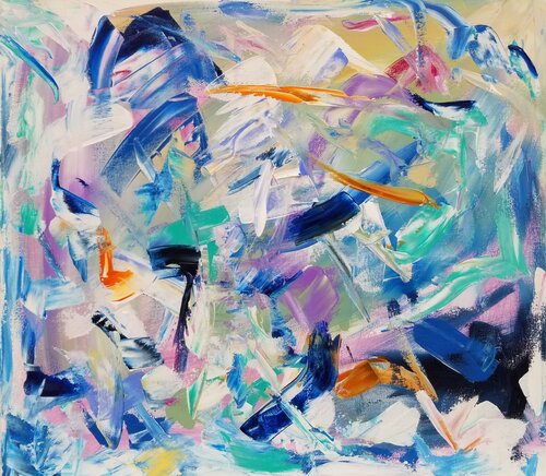 I was at a loss for words - 2025 von Monique Dufour, Malerei kaufen auf Singulart