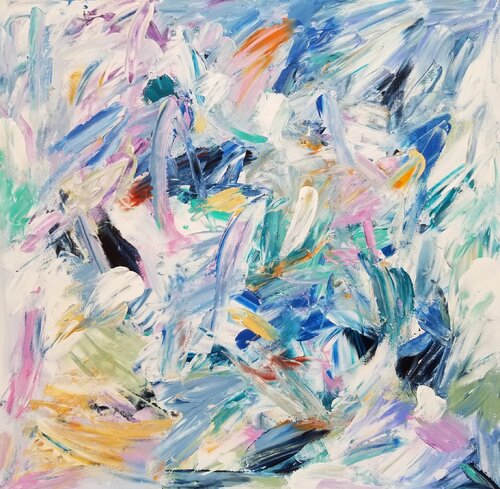 Kiss of Life - 2025 by Monique Dufour, 油畫 for Sale on Singulart