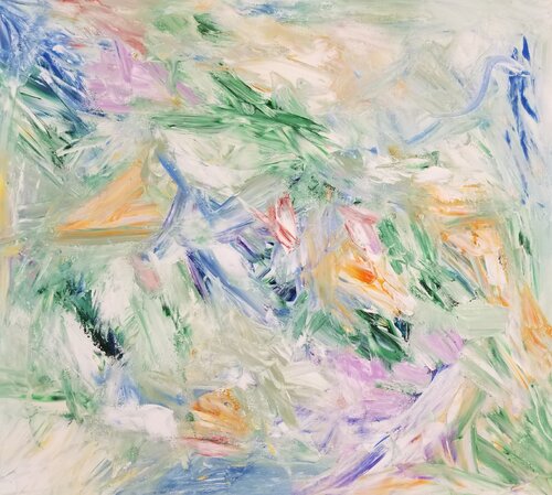 Step into Spring - 2025 von Monique Dufour, Malerei kaufen auf Singulart
