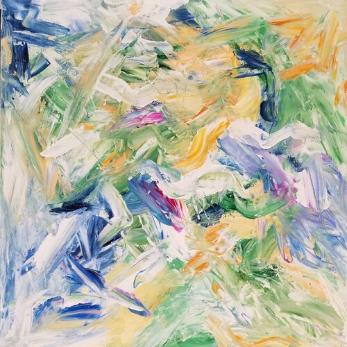 Untamed Rhythms - 2025 van Monique Dufour, Schilderij te koop op Singulart