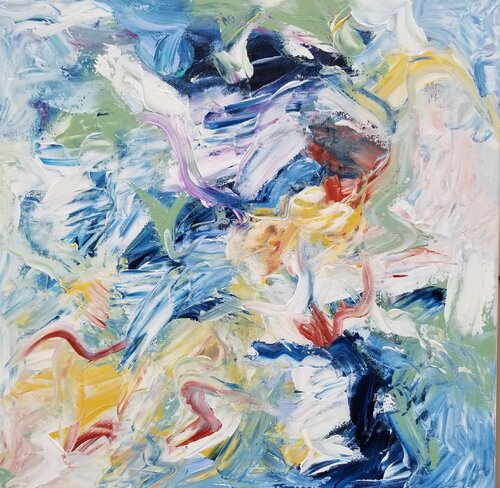Ebb and Flow - 2025 di Monique Dufour, Pittura in vendita su Singulart